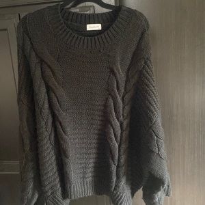 Cable Knit Pullover Sweater